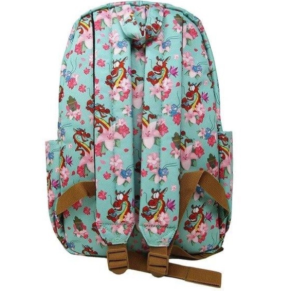 Loungefly Mulan Mushu and Cri-Kee Nylon Backpack “Rare” NWT - Picture 14 of 14